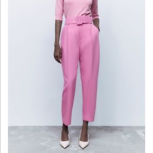 Zara High Waisted Dress Pants